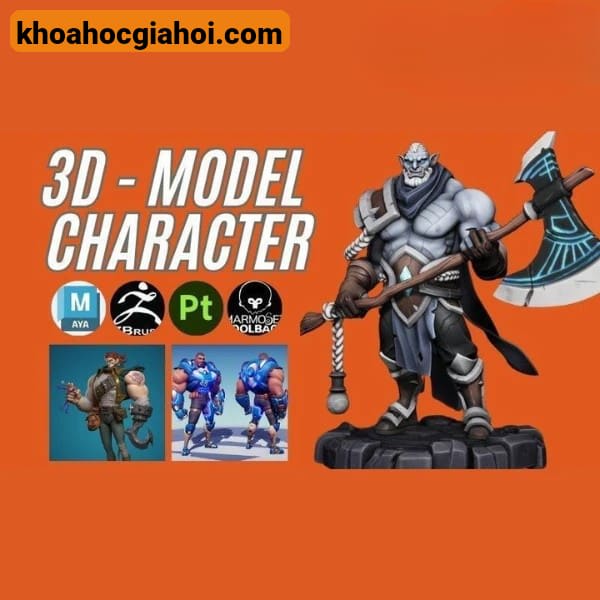 Khóa Học Tạo Hình Nhân Vật 3d Chuyên Sâu Với Zbrush
