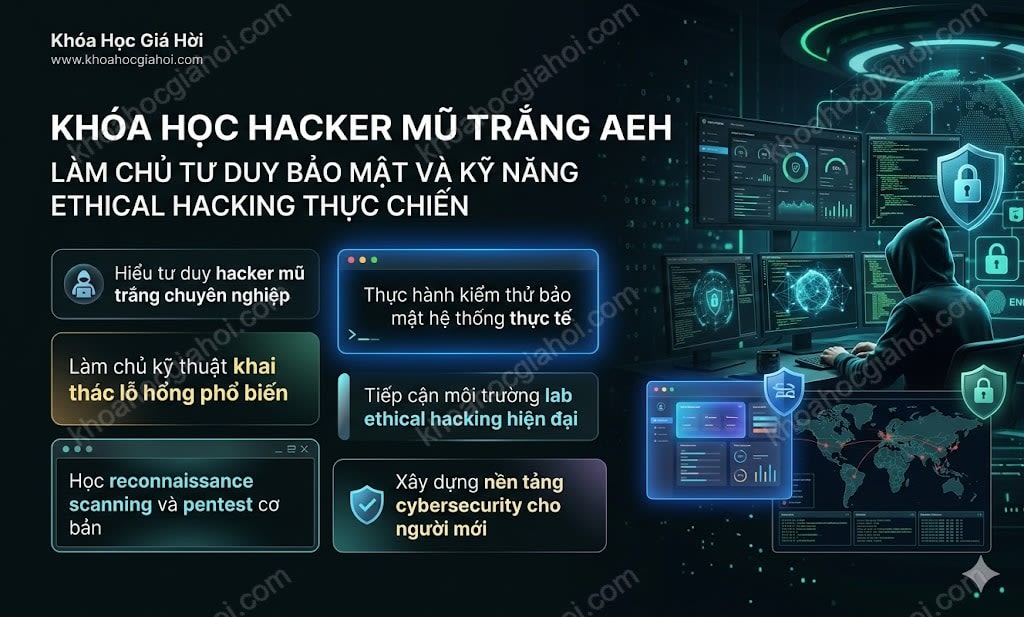 Khóa Học Hacker Mũ Trắng Aeh