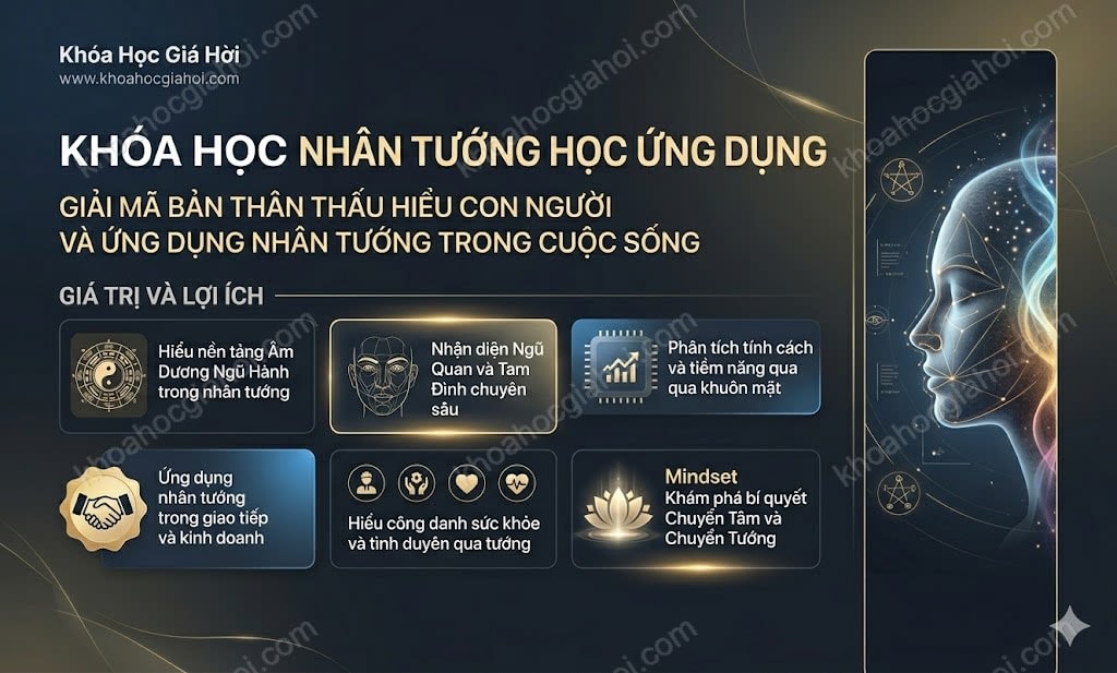 Khóa Học Nhân Tướng Học Ứng Dụng