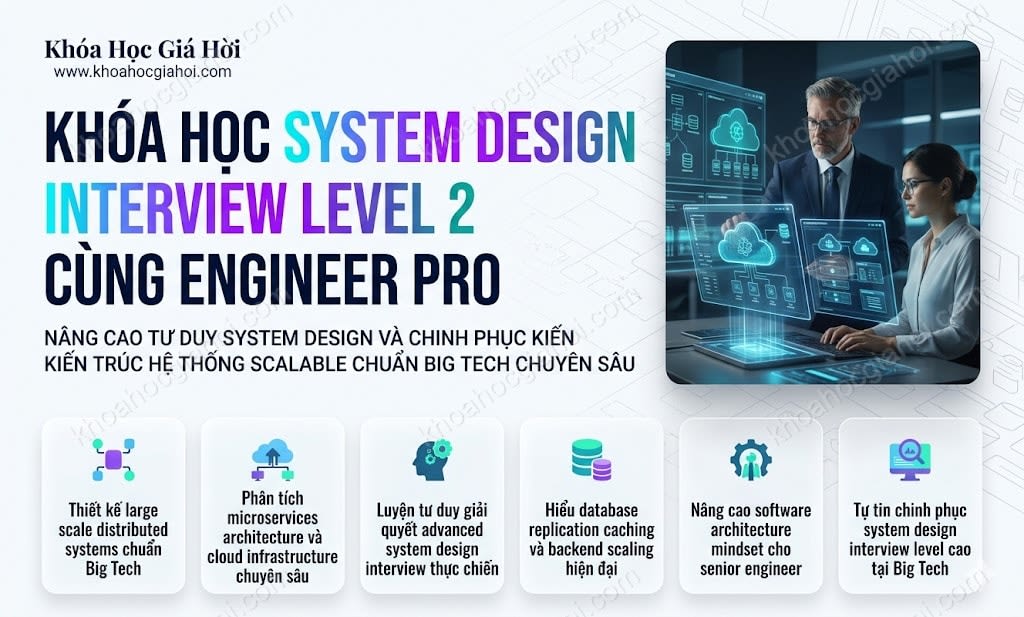 Khóa Học System Design Interview Level 2 Cùng Engineer Pro