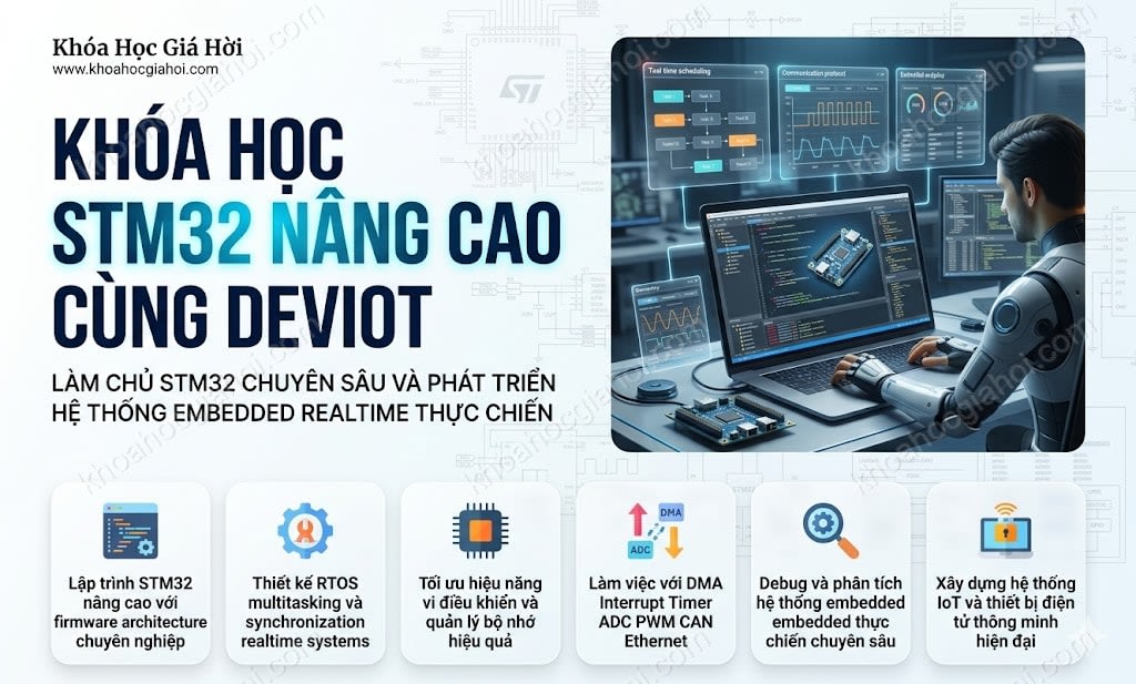 Khóa Học Thiết Kế Mạch Pcb Trên Altium Cùng Deviot