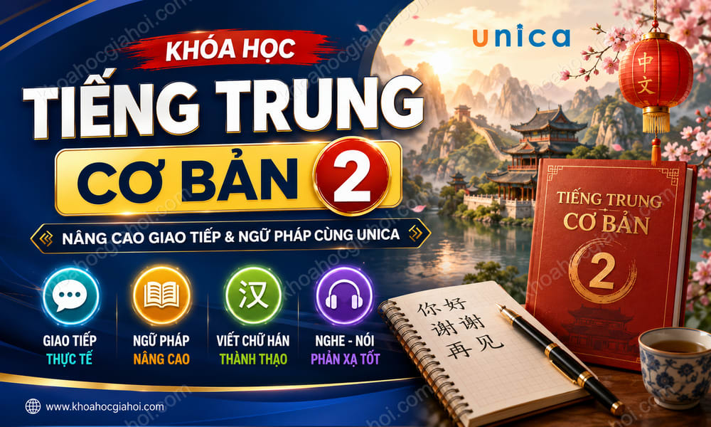 Tiếng Trung Cơ Bản 2 Unica