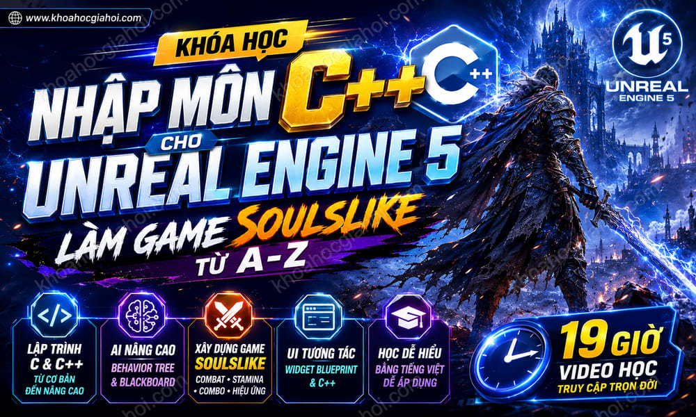 Khóa Học Nhập Môn C++ Cho Unreal Engine 5