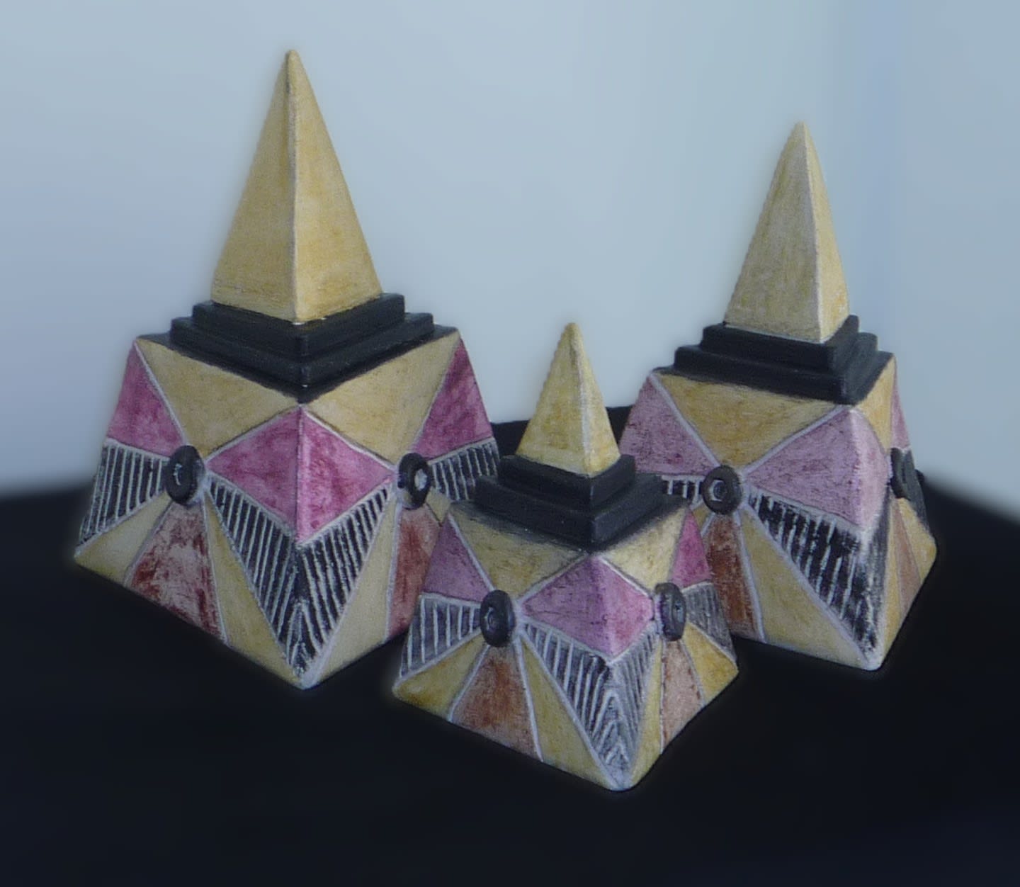 Pyramides aztèques - vue 1