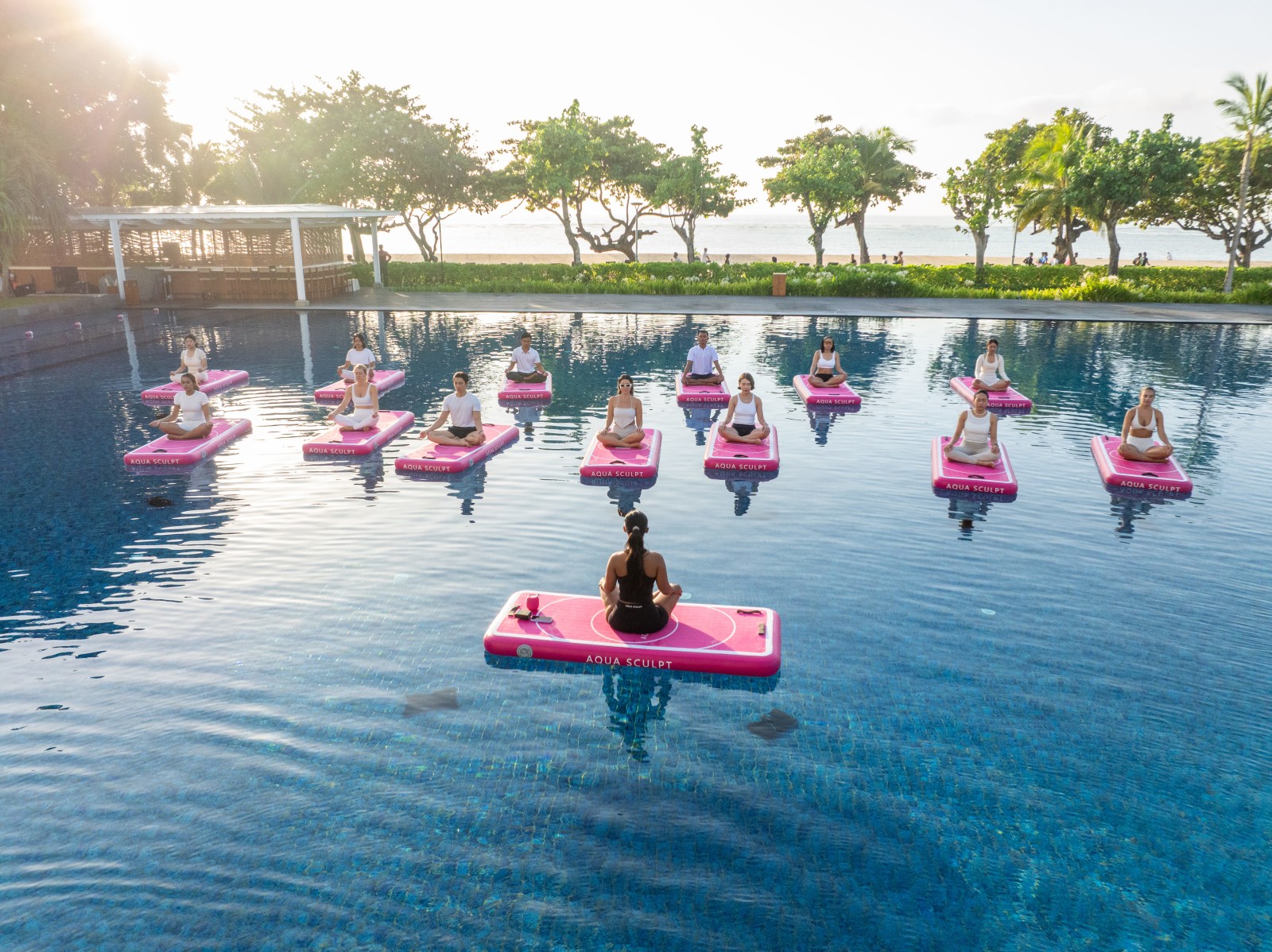 Floating Yoga Aqua Sculpt 7