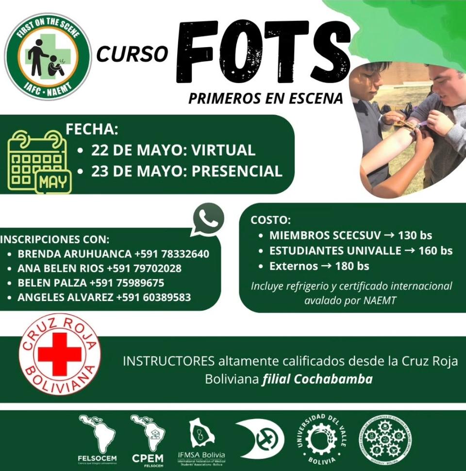 CURSO "FOTS" Primeros en Escena