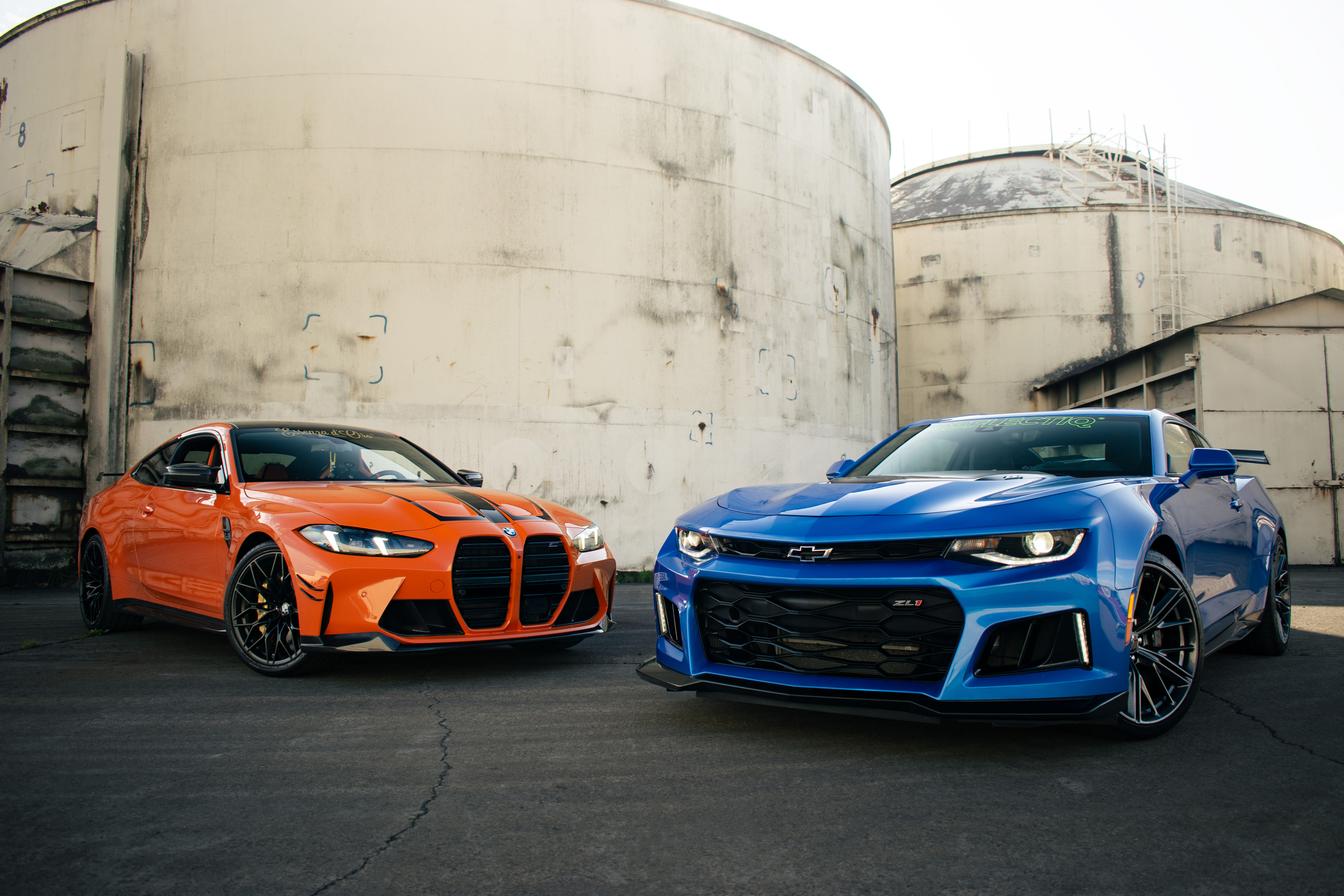 BMW M4 Competition & Chevrolet Camaro ZL1