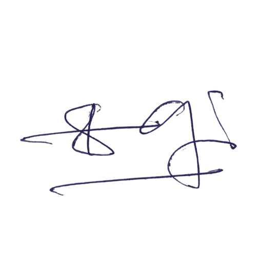 Chairman Signature