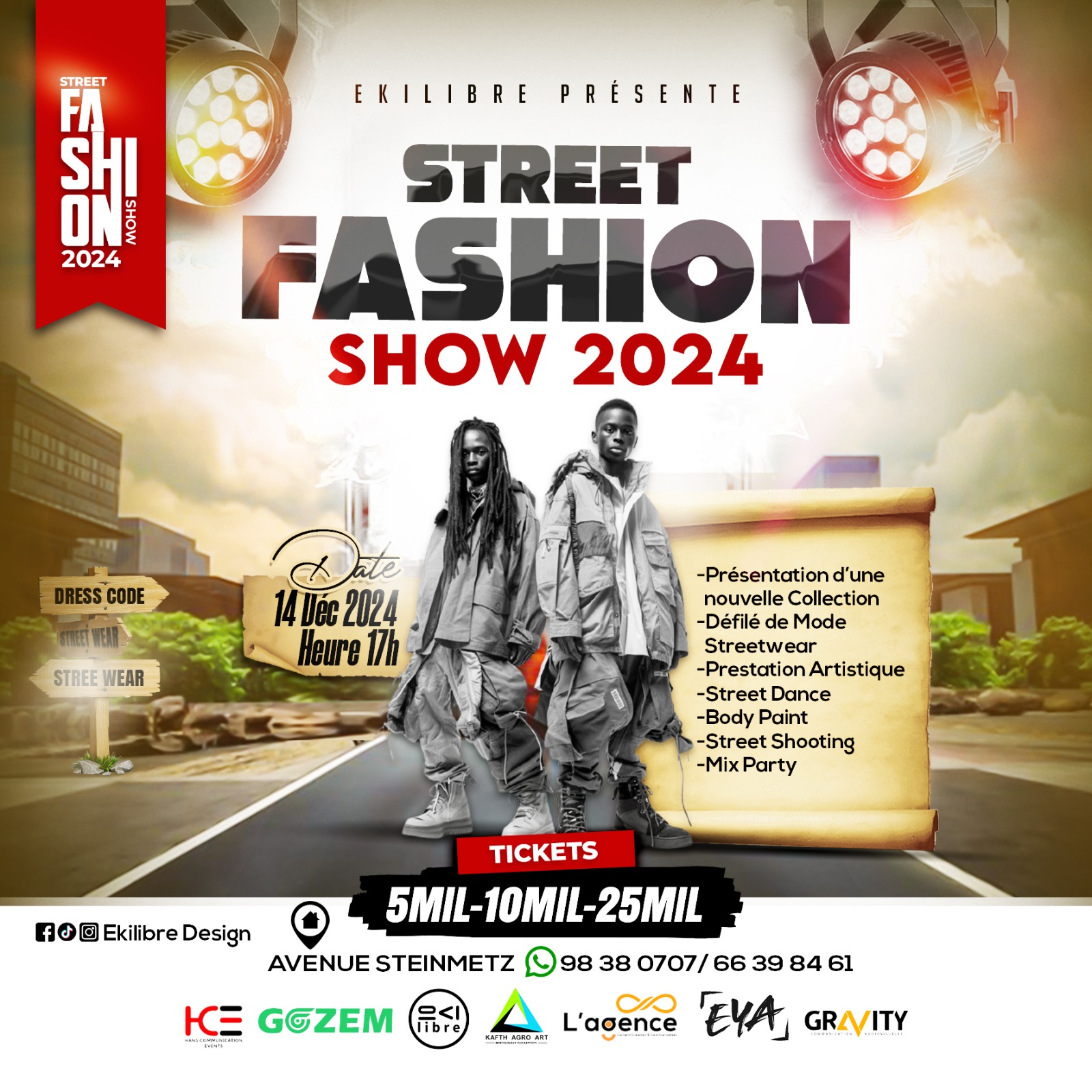 Street Fashion Show 2024: quand la mode urbaine rencontre l’identité africaine