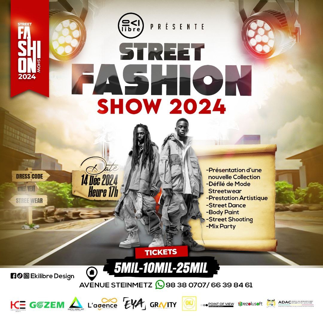 Street Fashion Show 2024: quand la mode urbaine rencontre l’identité africaine