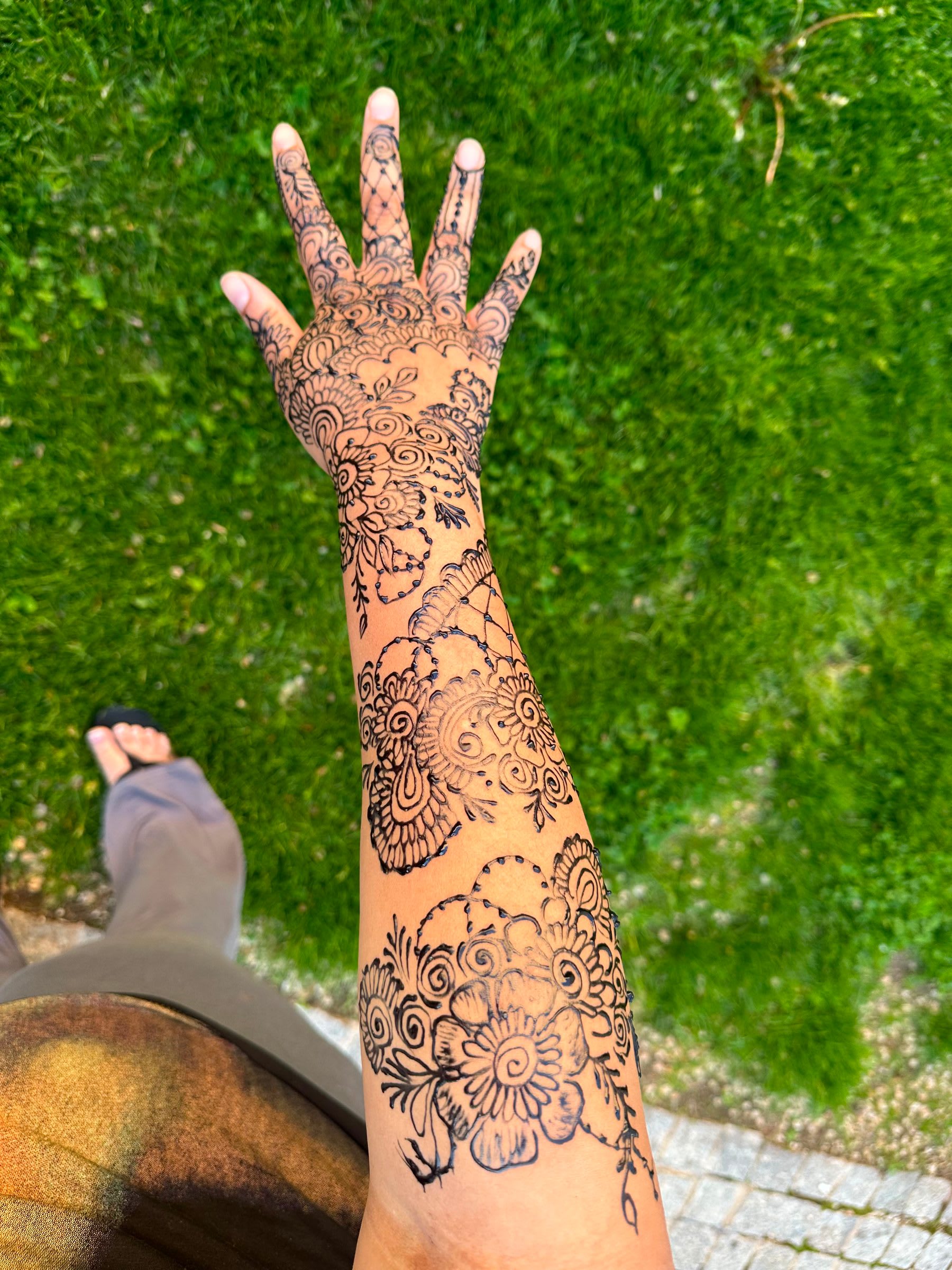 Henna design by SwirlsbyMina