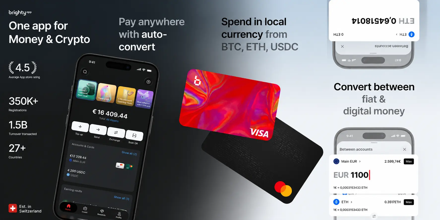App Brighty: Crypto Card&IBAN - App Store
