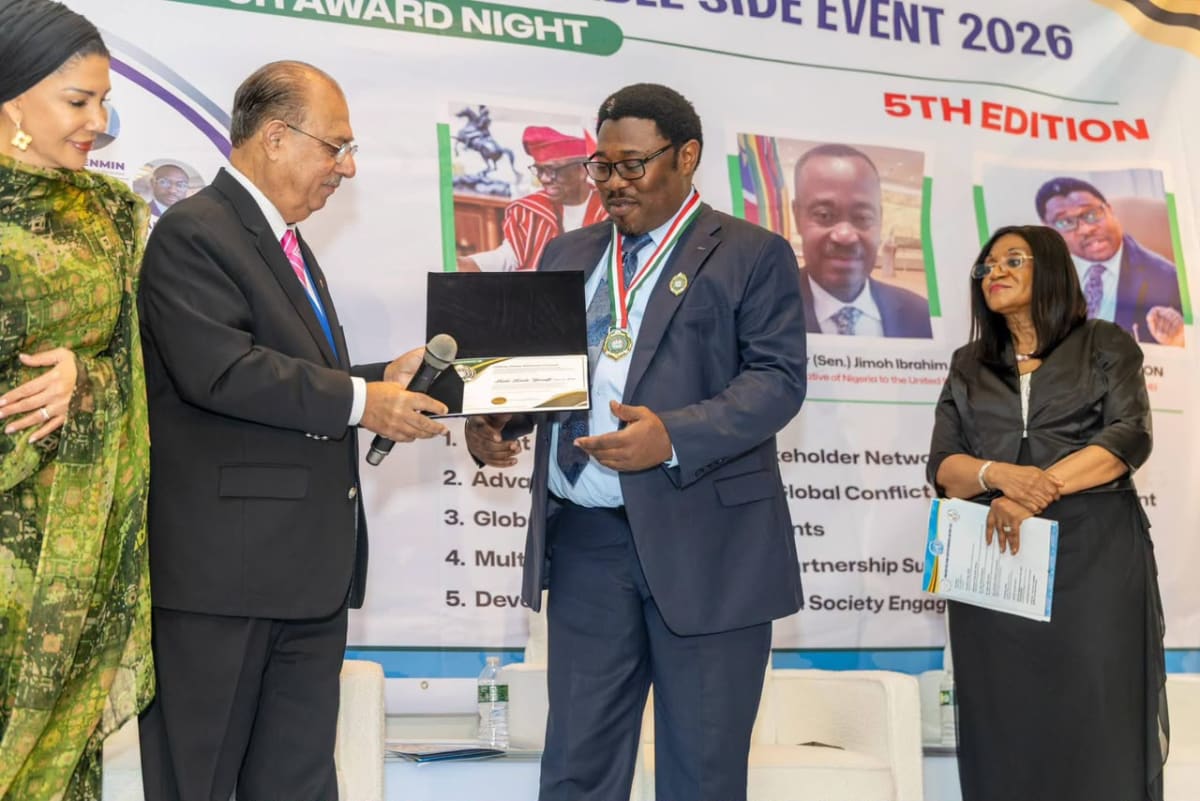 GLOBAL RECOGNITION: Jubril Dotun Sanusi Hails Amb. Kunle Yusuff’s Representation of Nigeria at UN Headquarters