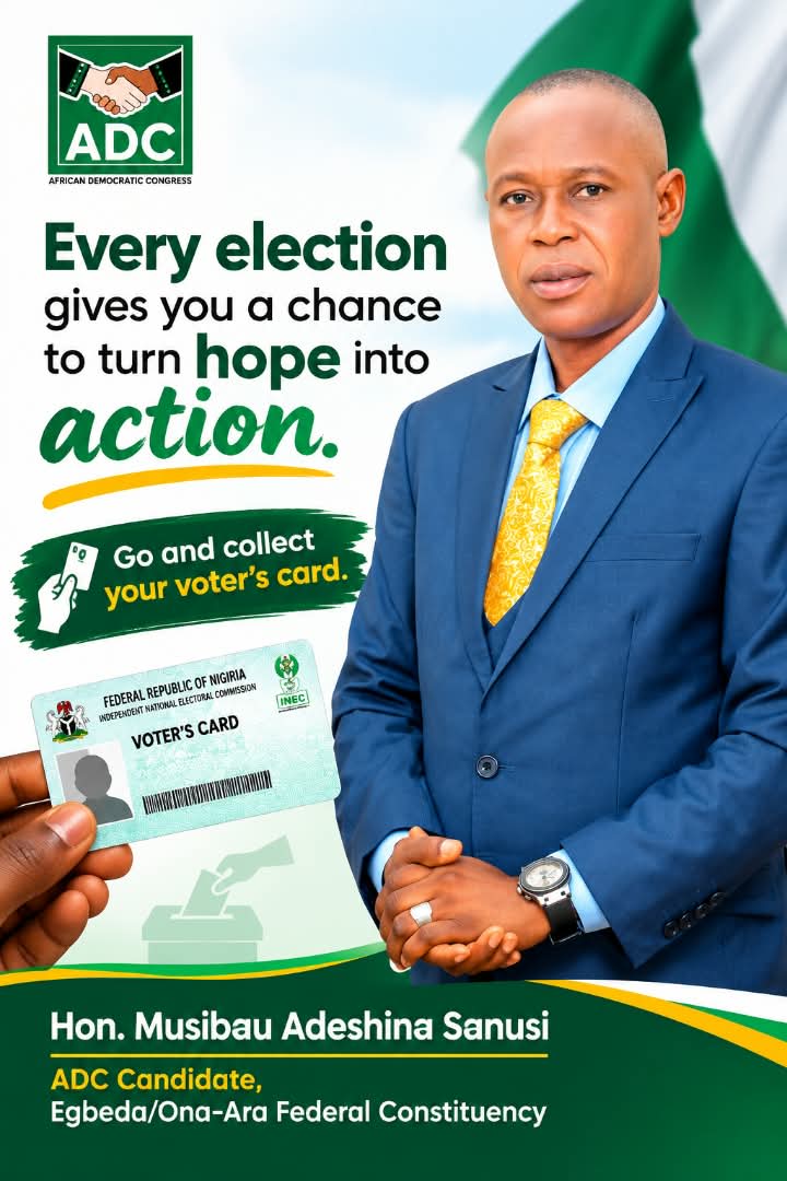 2027: “Don’t Just Watch History—Be Part of It,” Shaba Urges Egbeda/Ona-Ara Residents to Get Their PVCs