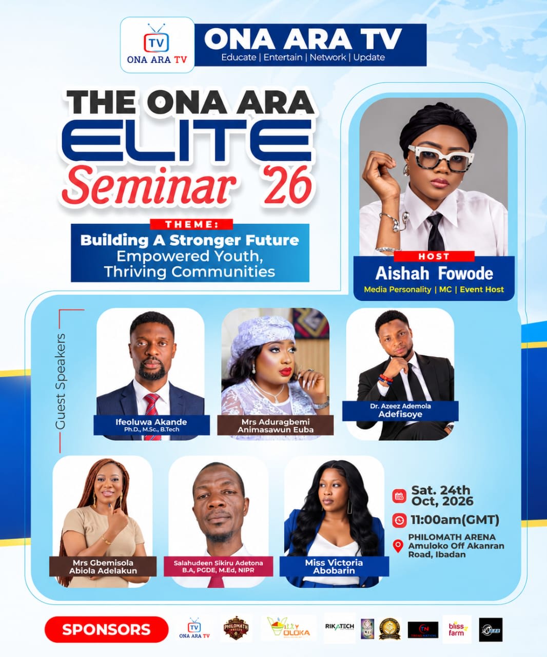 Ona Ara Elite Seminar 2026: Top Professionals Converge in Ibadan to Shape the Future of Youth