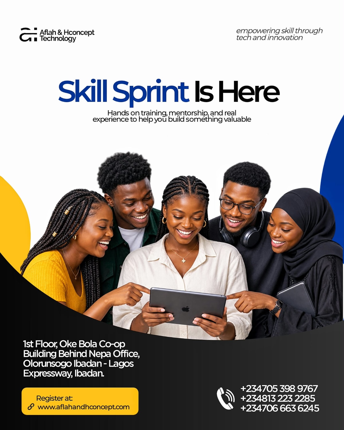 Digital Revolution: AFLAH & HCONCEPT Opens New Opportunities for Students and Entrepreneurs
