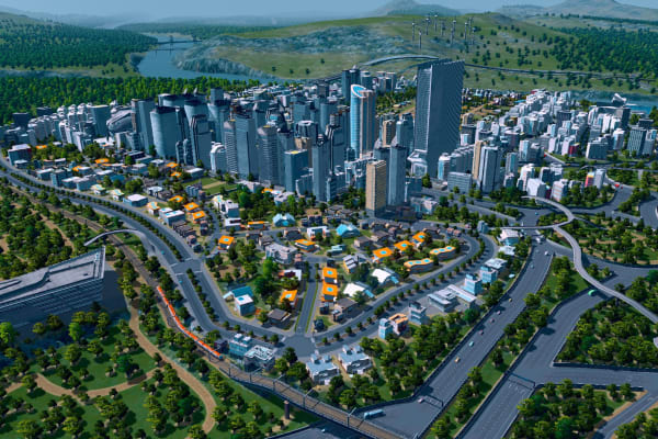 Imágen del juego - Cities Skylines