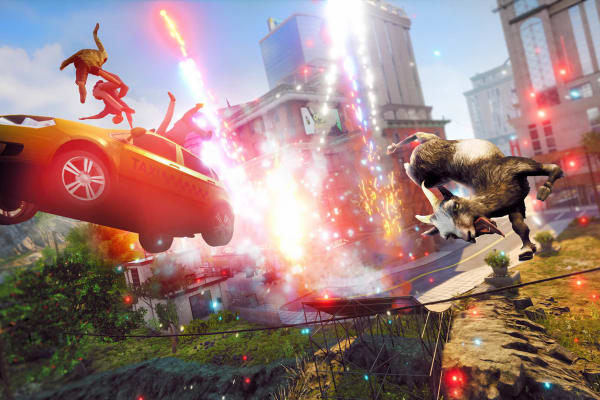 Imágen del juego - Goat Simulator 3
