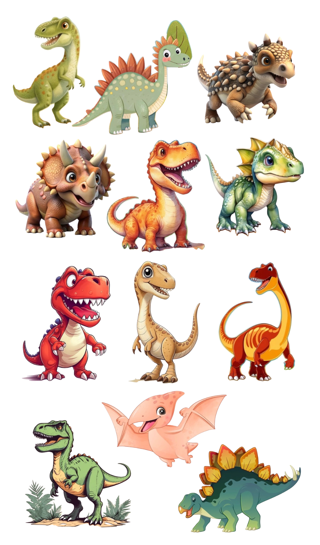 Dinosaur Stickers