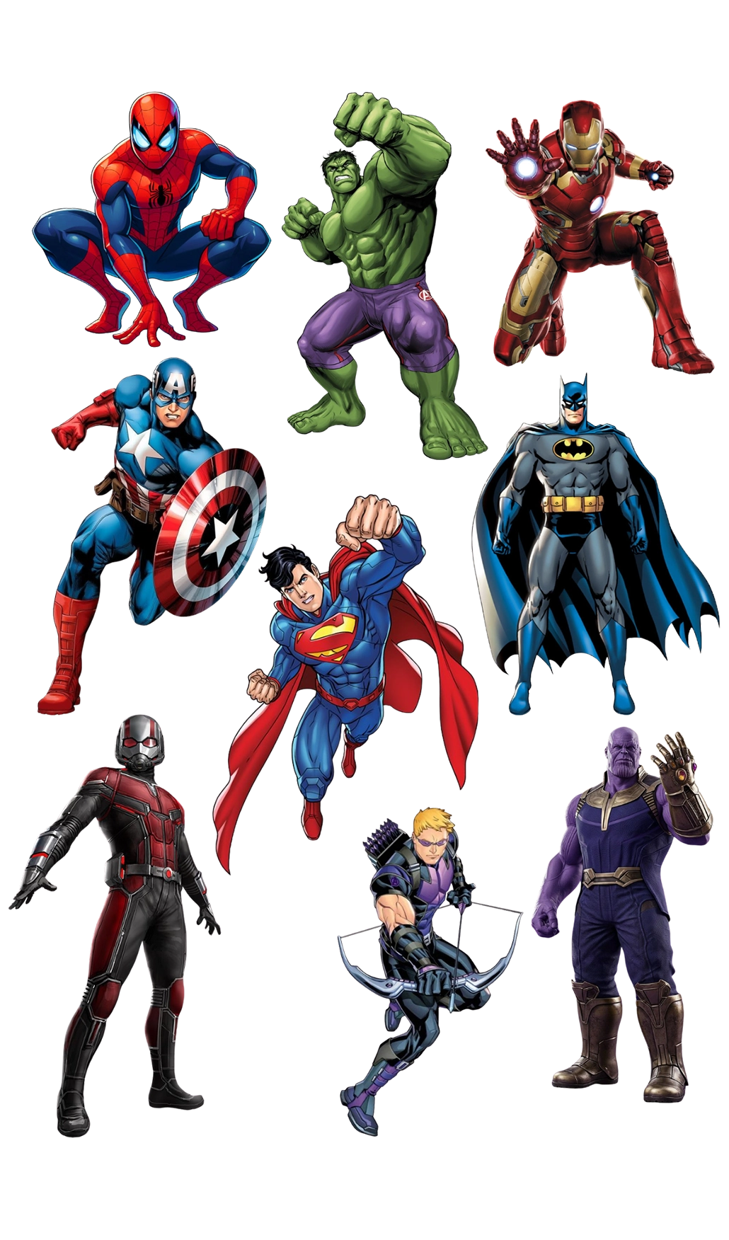 Super Hero Stikers