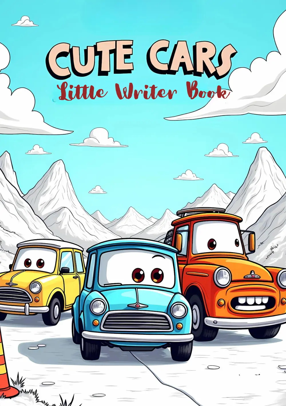 CuteCars – Colorful Notebook for Kids