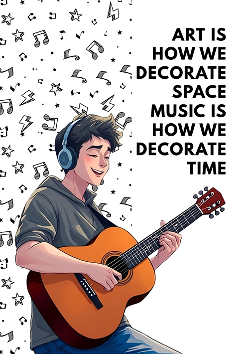Music decorate time