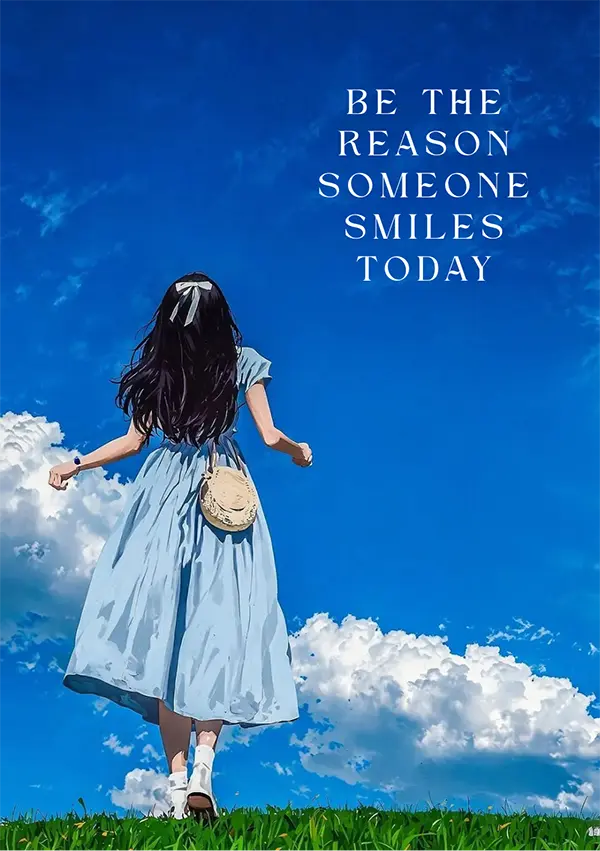 Be the reason someone smiles today