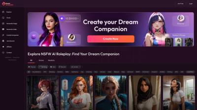 Dream Companion - AI platform screenshot and preview