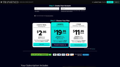 Transfixed - Cams platform screenshot and preview