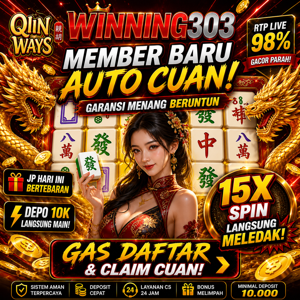 SLOT BANK BCA: Slot Online Terpercaya dengan Winrate Tinggi
