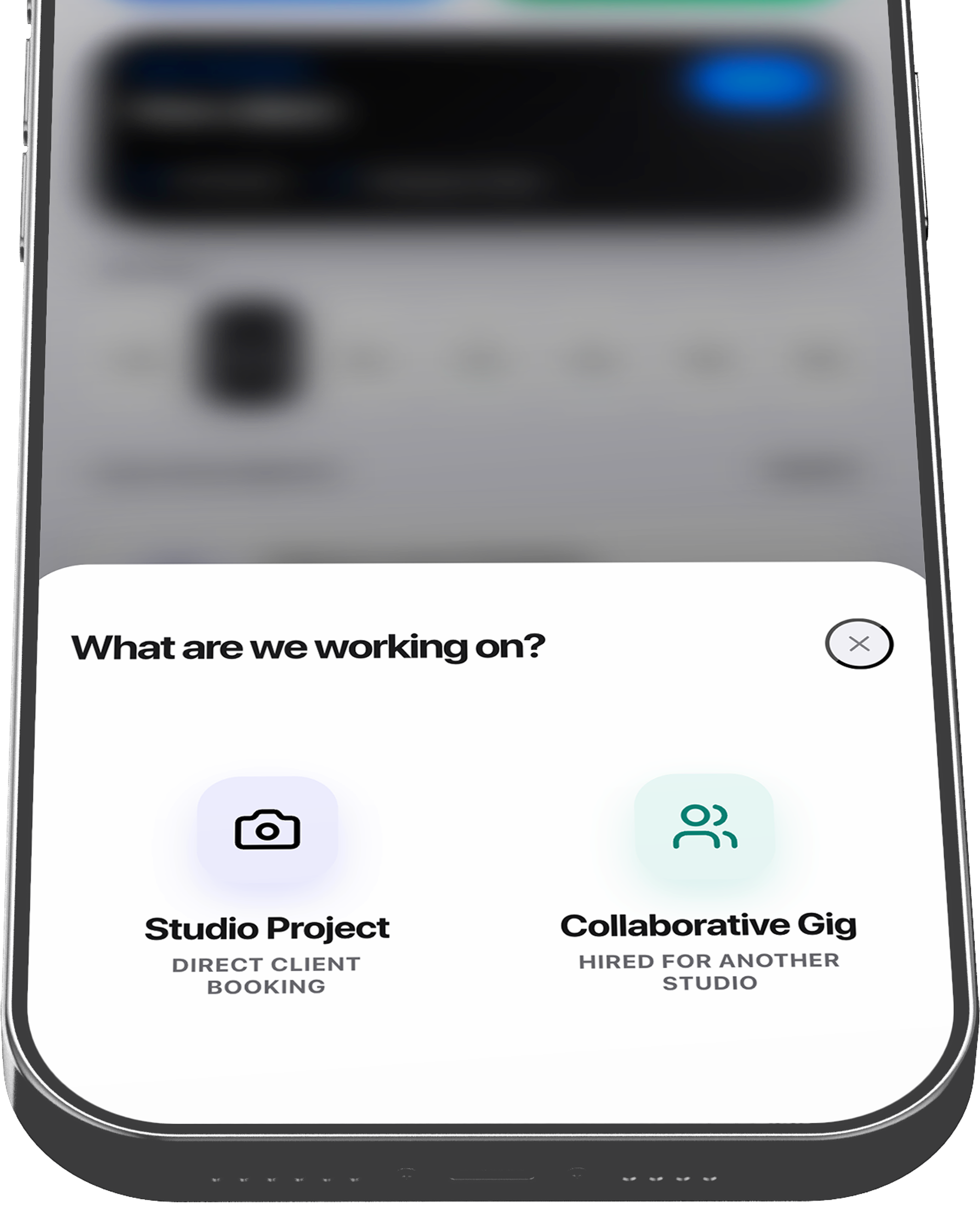 Personal and Collab Gigs Mobile