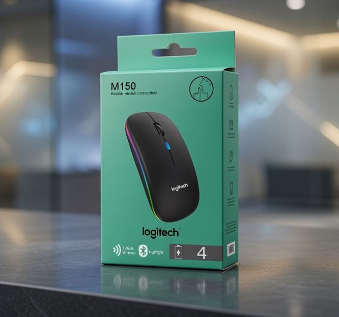 Logitech M150 Wireless Mouse with Bluetooth