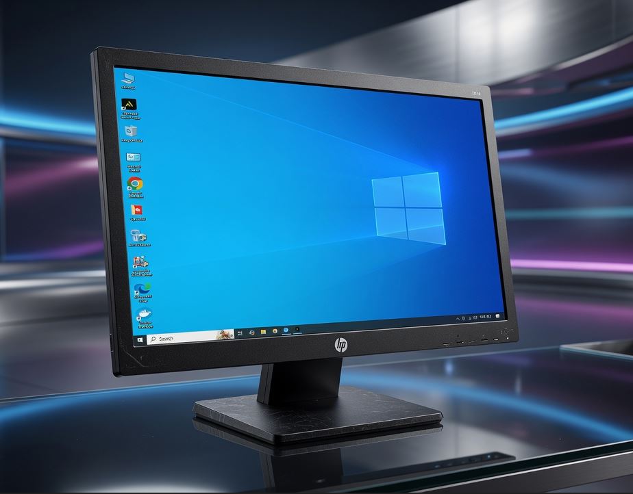 HP v194 inch Sleek Widescreen LCD Monitor