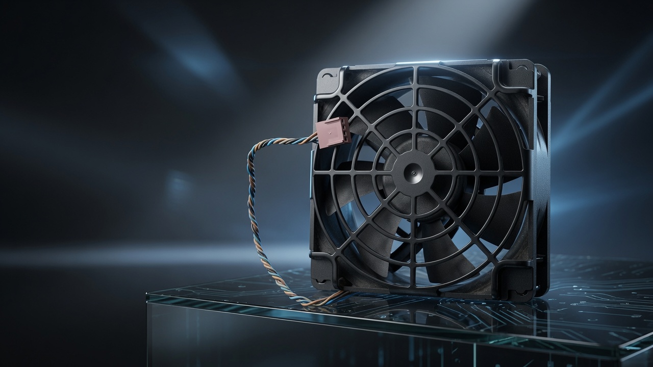 Original Branded CPU Case Cooling Fan