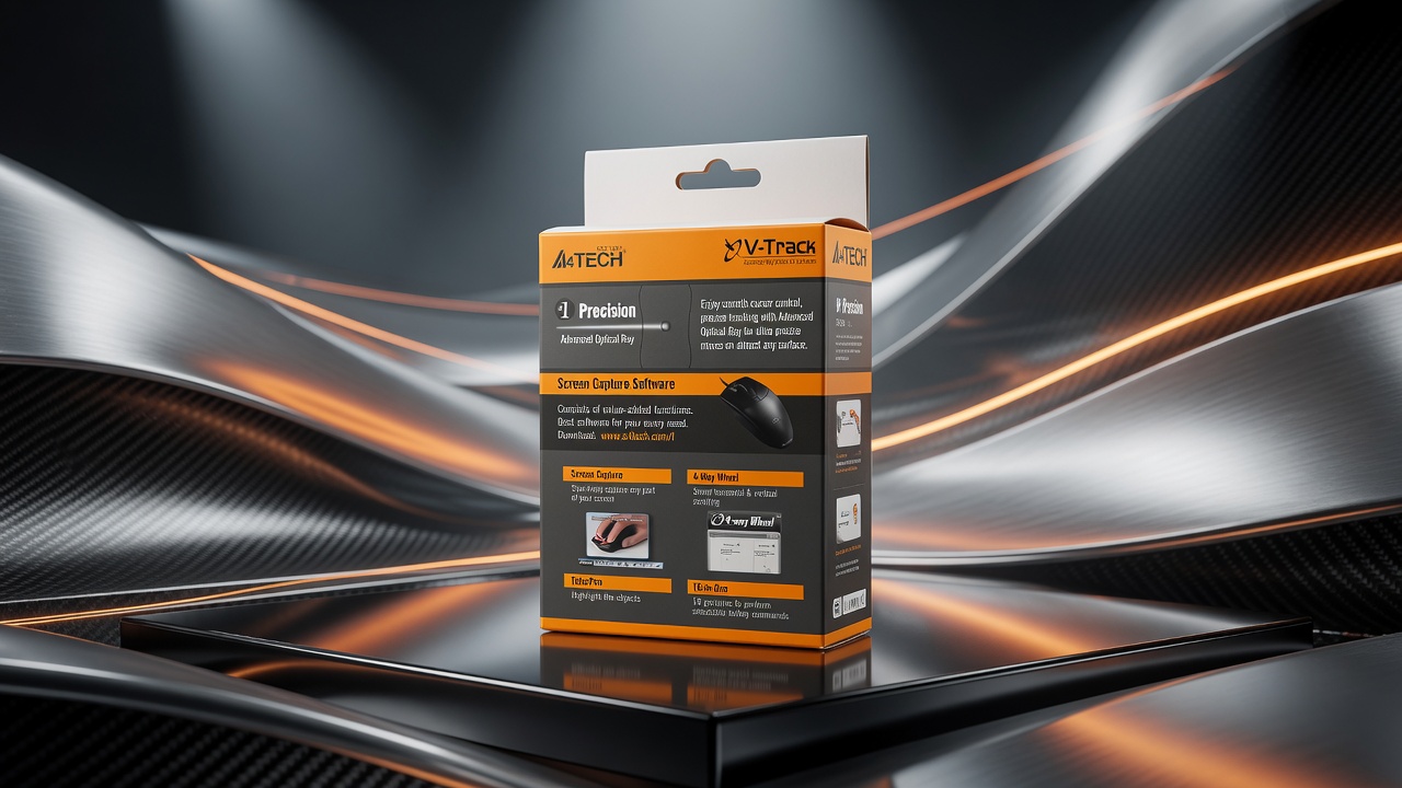A4TECH OP-620D 2X Click USB Optical Mouse