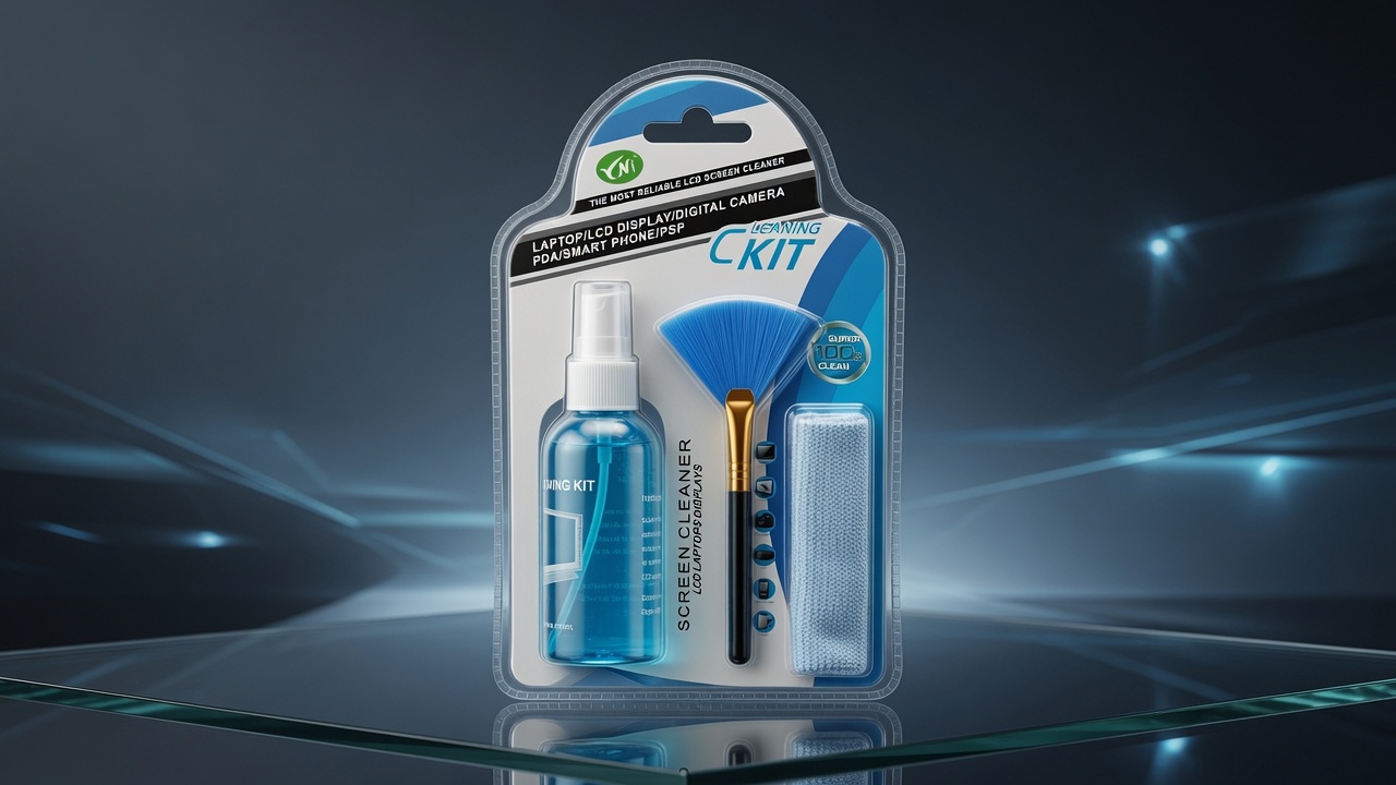 KCL-1016 Professional Cleaning Kit Display