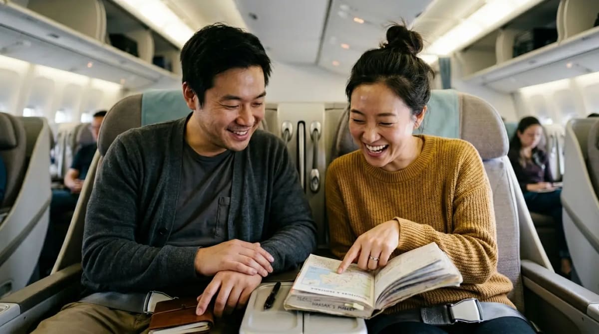 Exploring Capital One Venture X miles and bonus in business class cabin
