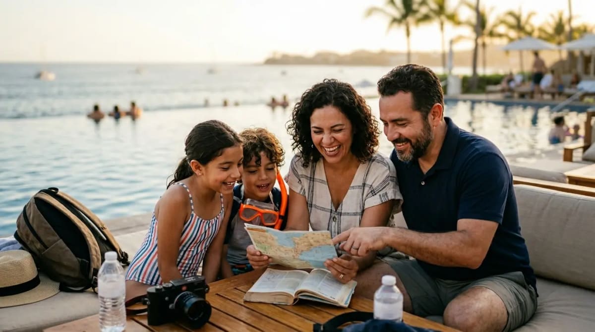 Maximizing $300 Capital One Travel credit at luxury resort pool