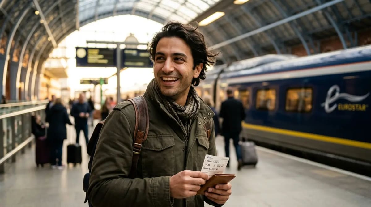 Traveler feeling prepared after activating all Amex Gold credits before travel