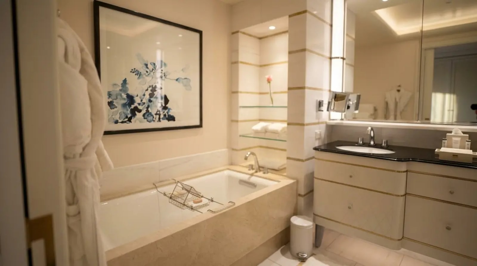 View of the bathroom at the Waldorf Astoria Beverly Hills 2026
