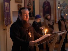В среду первой седмицы Великого поста митрополит Сергий &nbsp;совершил Литургию Преждеосвященных Даров в Иверском храме семинарии&nbsp;