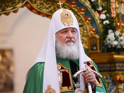 Патриарх Кирилл поздравил с Рождеством Христовым