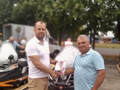 Снегоход "Буран" для Трассы здоровья в Рубцовске