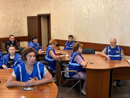 В администрации Центрального района обсудили итоги работы народной дружины за первое полугодие