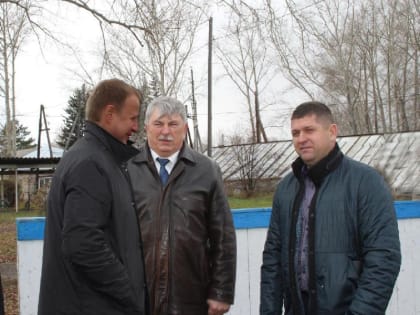 В Хабарском районе с рабочим визитом побывал губернатор Виктор Томенко