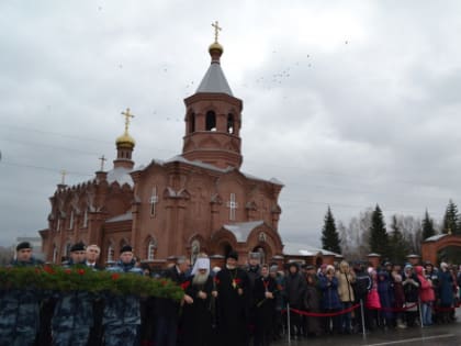 В селе Курья в Алтайском крае состоялось освящение храма Знамения Пресвятой Богородицы