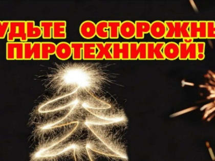 Правила пожарной безопасности при проведении Новогодних праздников