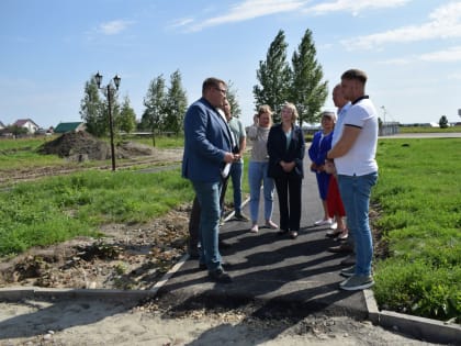 Благоустройство микрорайона Авиатор в Индустриальном районе