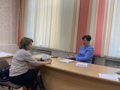 Галина Буевич провела личный прием граждан в администрации Железнодорожного района