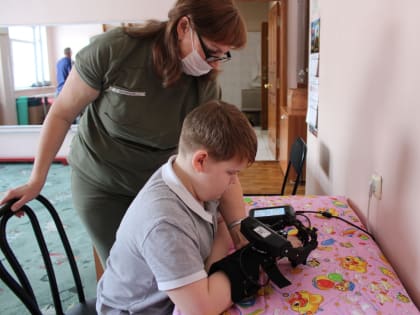 Новое оборудование для реабилитации детей поступило в краевой центр охраны материнства и детства